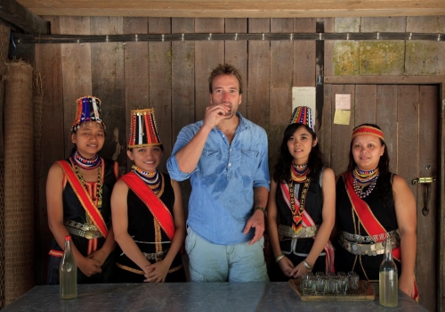 Ben Fogle's Sarawak Adventure - A longhouse experience at Annah Rais
