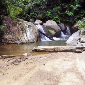Waterfall at Long Banga Bario