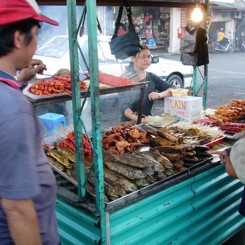 Sarawak Borneo Sibu Night market2