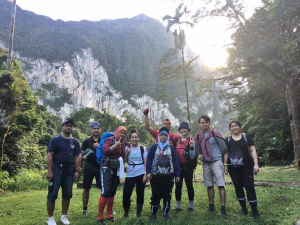 Hiking in Malaysia - Start of Camp 5