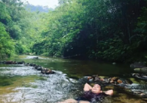 The hidden hot springs in Sarawak