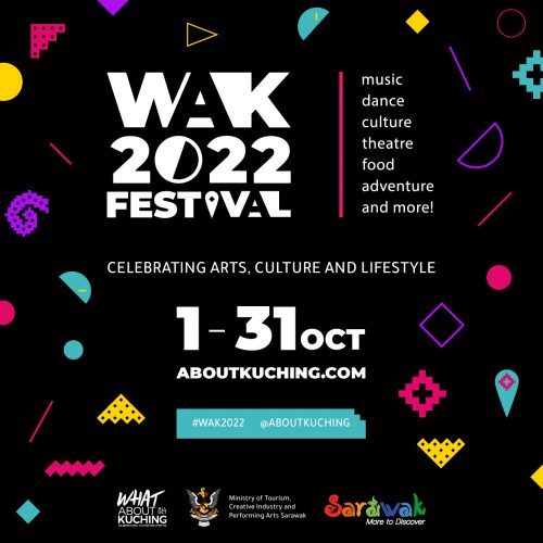 Arts and Crafts Exhibition and Gardening Festival kick off a month-long celebration of Arts, Culture and Lifestyle at WAK Festival 2022 in the heart of Kuching City.