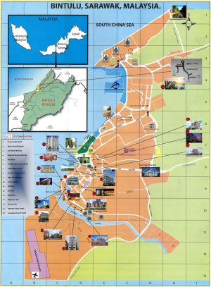 Bintulu Map